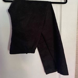 Xhiliration Medium size Black designed Leggings